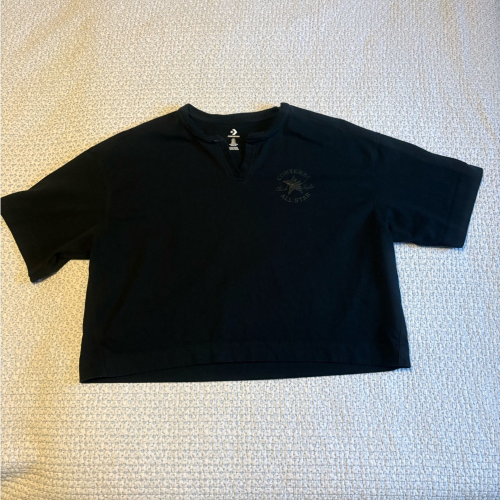 Converse Chuck Taylor Logo Crop T-shirt